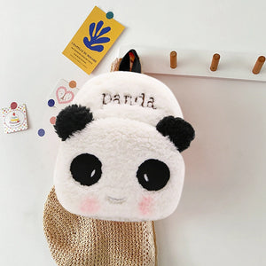 Plush Backpack Children Animal Knapsack Kids Baby Princess School Bag