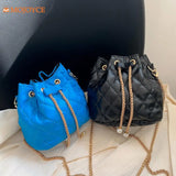 Plush Crossbody Bags Drawstring Handbag Small Purse Top-Handle Bag
