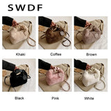 Large Capacity Faux Fur Women's Shoulder Bag