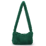 Solid Women Shoulder Handbag Casual Zipper Underarm Bag