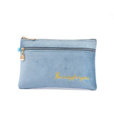 Plush Women Zipper Wallets Coin Purse Money Change Pouch