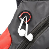 Waterproof Polyester Chest Bag Couple Messenger Bag Travel Pockets