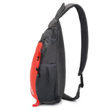 Waterproof Polyester Chest Bag Couple Messenger Bag Travel Pockets