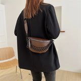 Pop Mom Money Belt Bag Girls Travel Pack Flesh PU Bum Pouch