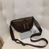 Pop Mom Money Belt Bag Girls Travel Pack Flesh PU Bum Pouch