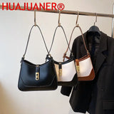 Stylish Saddle Shoulder Bag, Winter Crossbody Purse