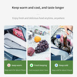 Insulated Lunch Bag Tote Cooler Bento Pouch