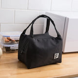Insulated Canvas Lunch Bag Thermal Cooler Tote for Office Use