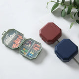 Portable Nordic Style Pill Box Tablet Pillbox Dispenser Medical Kit Organizer