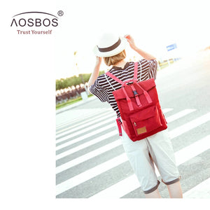 Portable Nylon School Backpacks Candy Girls Backpack Knapsack