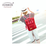 Portable Nylon School Backpacks Candy Girls Backpack Knapsack
