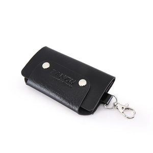 Portable Leather Keychain KeyHolder Organizer Pouch CarKey Wallet