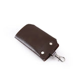 Portable Leather Keychain KeyHolder Organizer Pouch CarKey Wallet