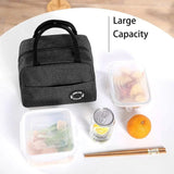 Avocado Print Insulated Lunch Bag Cooler Tote Storage