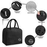 Avocado Print Insulated Lunch Bag Cooler Tote Storage