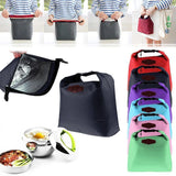 Portable Insulated Lunch Bag Cooler Lady Carry Picinic Food Tote