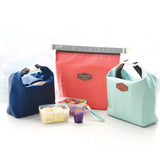 Portable Insulated Lunch Bag Cooler Lady Carry Picinic Food Tote