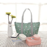Waterproof Lunch Bag Thermal Food Picnic Collapsible Lunch Bags