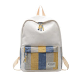 Preppy Style Women Handbags Canvas School Bag Large Capacity