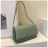 Women PU Leather Handbag Underarm Shoulder Bag Totes Purse Pouch