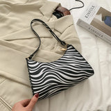 Women Handbag PU Leather Underarm Shoulder Bags Daily Totes Purse Pouch