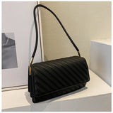 Women PU Leather Handbag Underarm Shoulder Bag Totes Purse Pouch