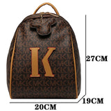 Women's Backpack Shoulder Bag Famous Spring Summer PU Bags