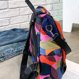 Printing Backpack Women Oxford Cloth School Bag Waterproof Travel Backpack