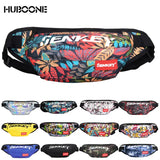 Graffiti Waist Packs Fanny Pack Waterproof Canvas Waist Bags