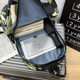 Nylon Laptop Backpack Schoolbag Teenage Student Travel Bag