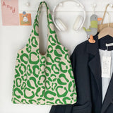 Retro Canvas Shoulder Bag Large Capacity Handbag