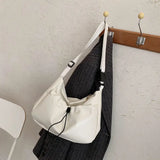 PU Crossbody Bags for Women Pleated Messenger Bag Ladies Hand Bags