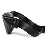 PU Leather Waist Bag Men Fanny Pack Male Heuptas Bum Banana Bag