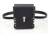 Women Rivet Money Pouch Travel Waist Bags Lady Bar Nightclub Waist