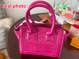 Crocodile Pattern Crossbody Bag for Women Top-handle Shoulder Handbag