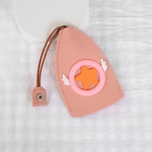 PU Leather Key Bag Solid Key Wallet Car Key Holder Case