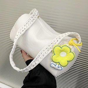 PU Leather Shoulder Bags Women Handbags Sling Underarm Bag