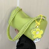 PU Leather Shoulder Bags Women Handbags Sling Underarm Bag