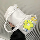 PU Leather Shoulder Bags Women Handbags Sling Underarm Bag