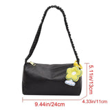 PU Leather Shoulder Bags Women Handbags Sling Underarm Bag