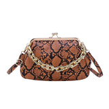 Thick Chain Serpentine Crossbody Bag Female Shoulder Bag