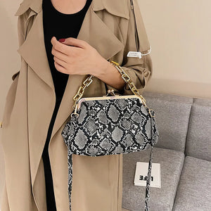 Thick Chain Serpentine Crossbody Bag Female Shoulder Bag