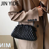 Quilted Cloud Bag Women Shoulder Bag Suture Crossbody Bags for Women