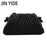 Quilted Cloud Bag Women Shoulder Bag Suture Crossbody Bags for Women