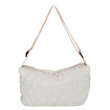 Quilted Crossbody Handbags Large Capacity Satchels Bags Nylon Travel Lady Purse