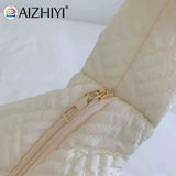 Quilted Nylon Large Capacity Shoulder Bag for Women