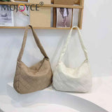 Quilted Nylon Large Capacity Shoulder Handbag for Women