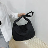 Quilted Women's Underarm Shoulder Bag Nylon Hobo Clutch Handbag Purse Tote