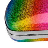 Rainbow Box Evening Bag Women Clutch Purse Jelly Chain Shoulder Bags