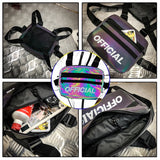 Reflective Chest Bag HipHop Tactical Streetwear Women Party